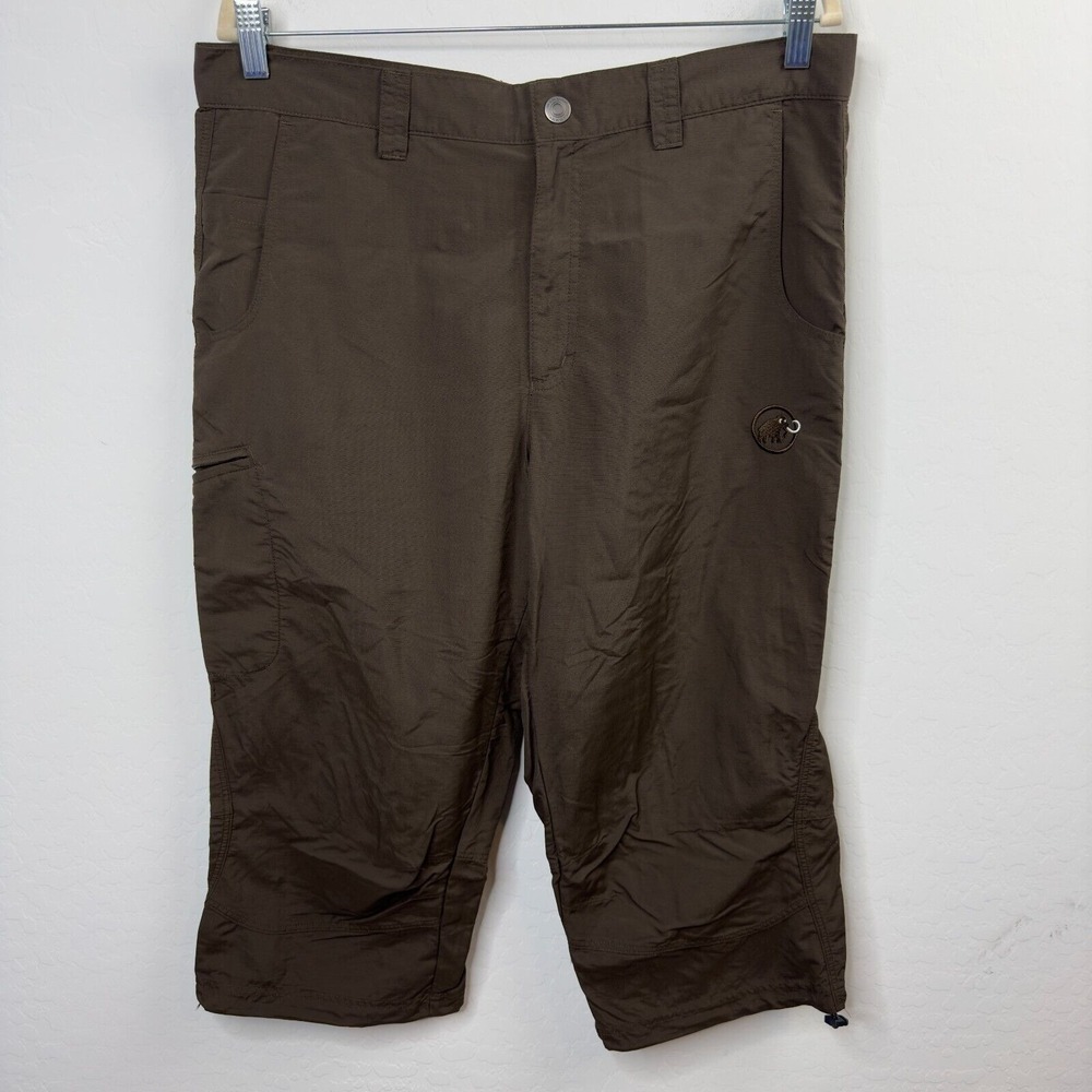 MAMMUT Women Trouser Pants Travel Outdoor Hunting Cargo Combat Cropped Sz 36